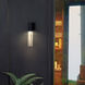 Folio LED 14.38 inch Sand Black Outdoor Wall Sconce